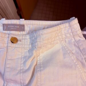 Everlane The Organic Straight Leg Crop Hi-Rise Pant